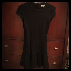 Aritzia- Sunday’s Best Black Peplum Dress